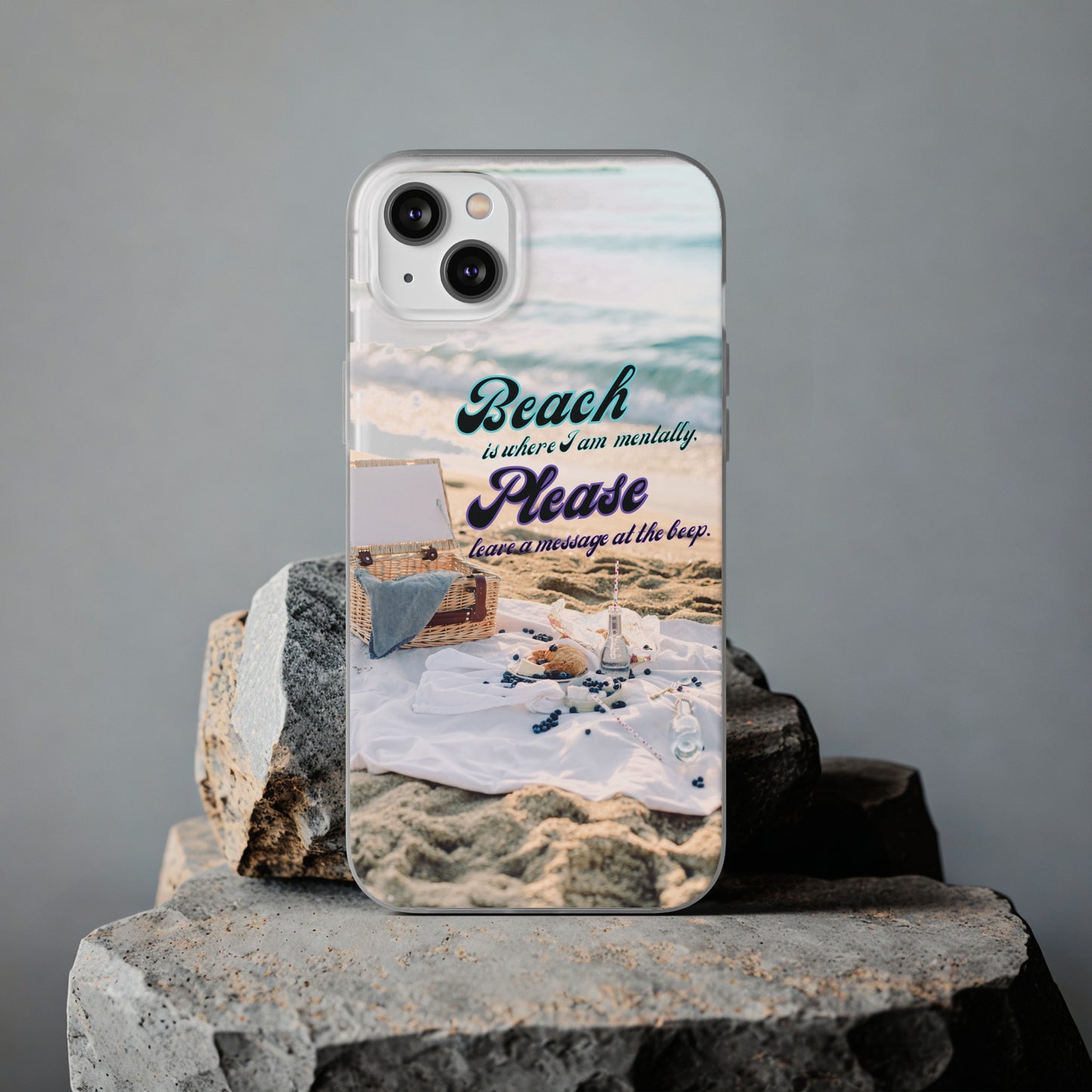 Beach Please Flexi Phone Case