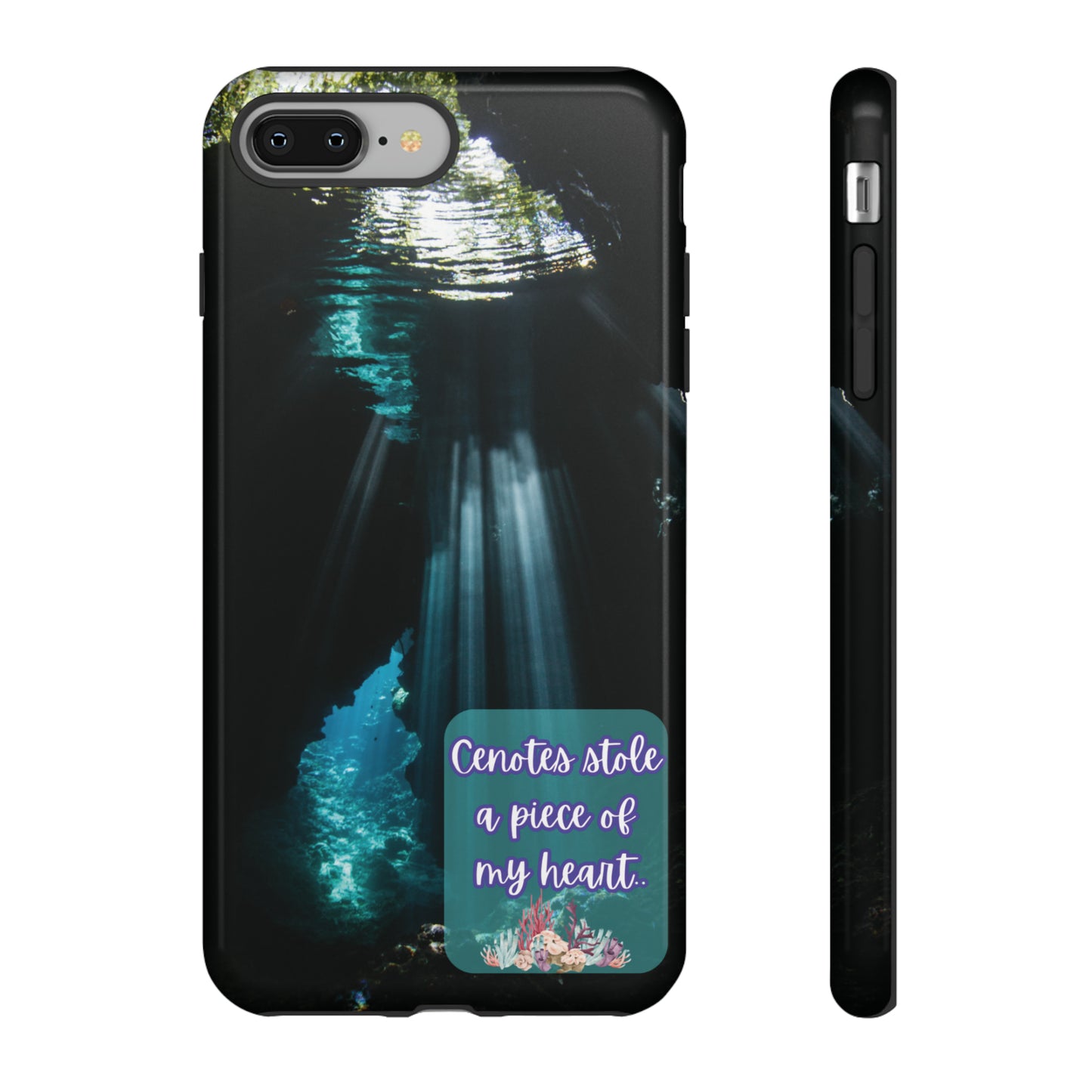 Cenote Hearts Tough Phone Case