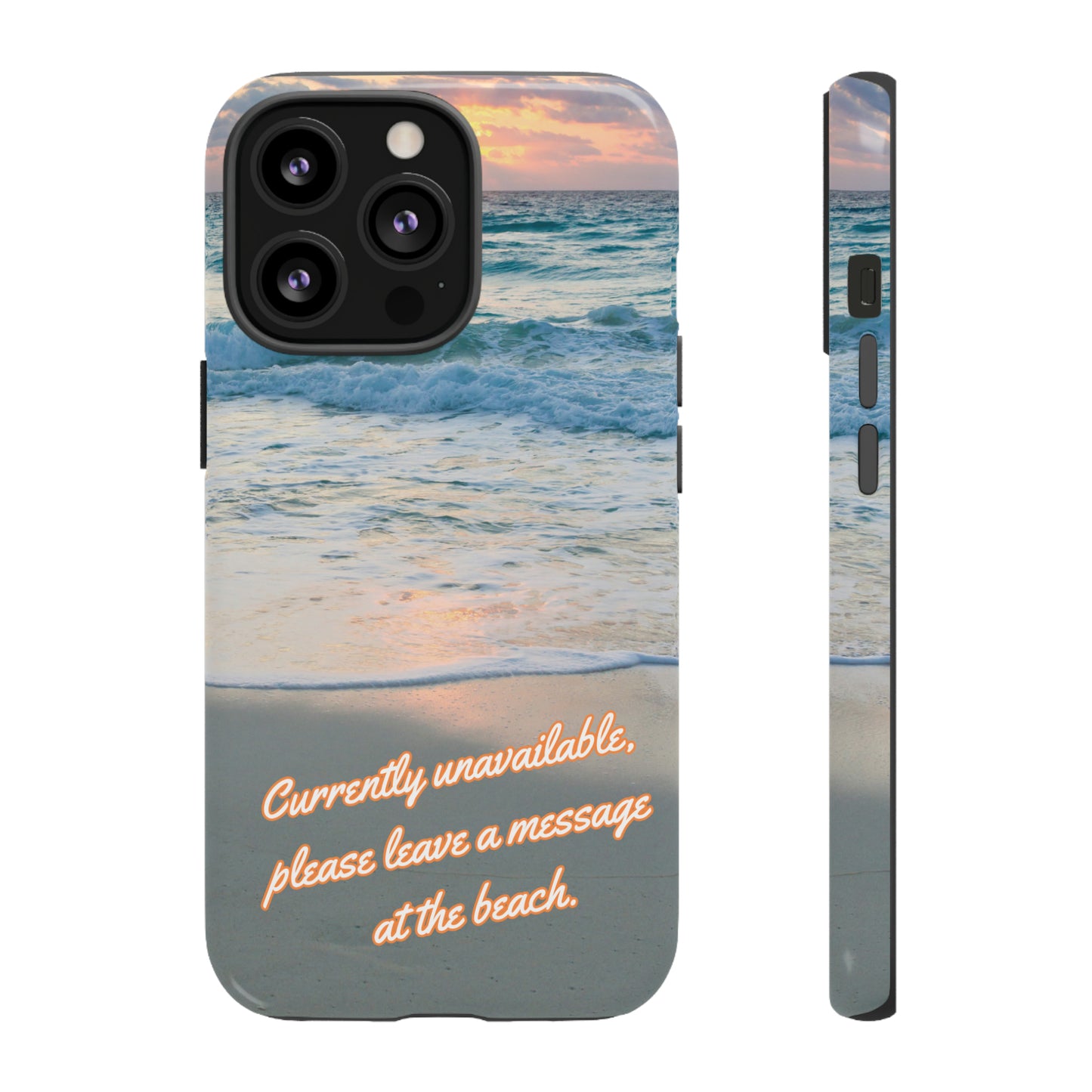 Leave a Message at the Beach Smartphone Tough Case