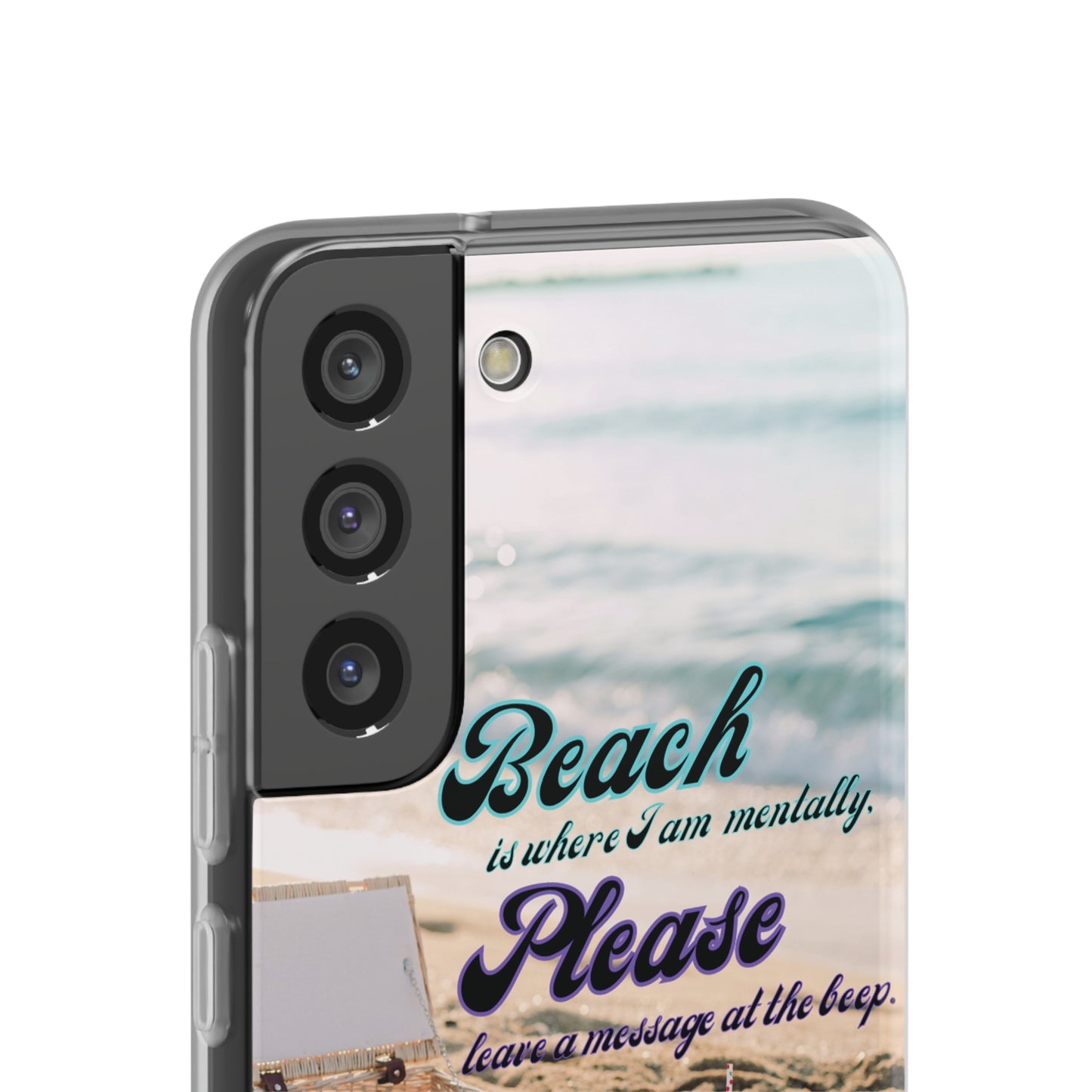 Beach Please Flexi Phone Case