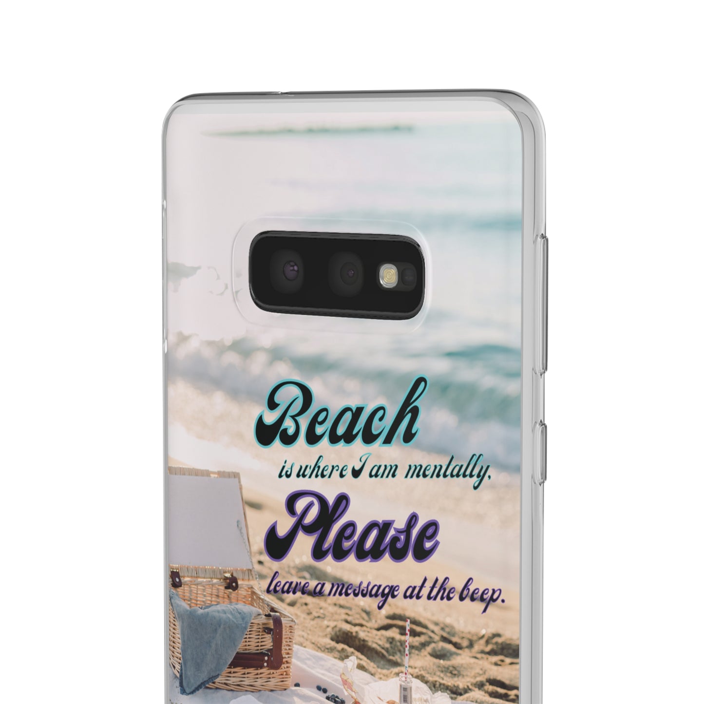 Beach Please Flexi Phone Case