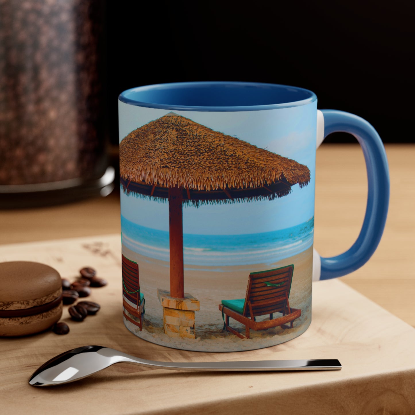 Just Breathe Beach 11oz Ceramic Mug