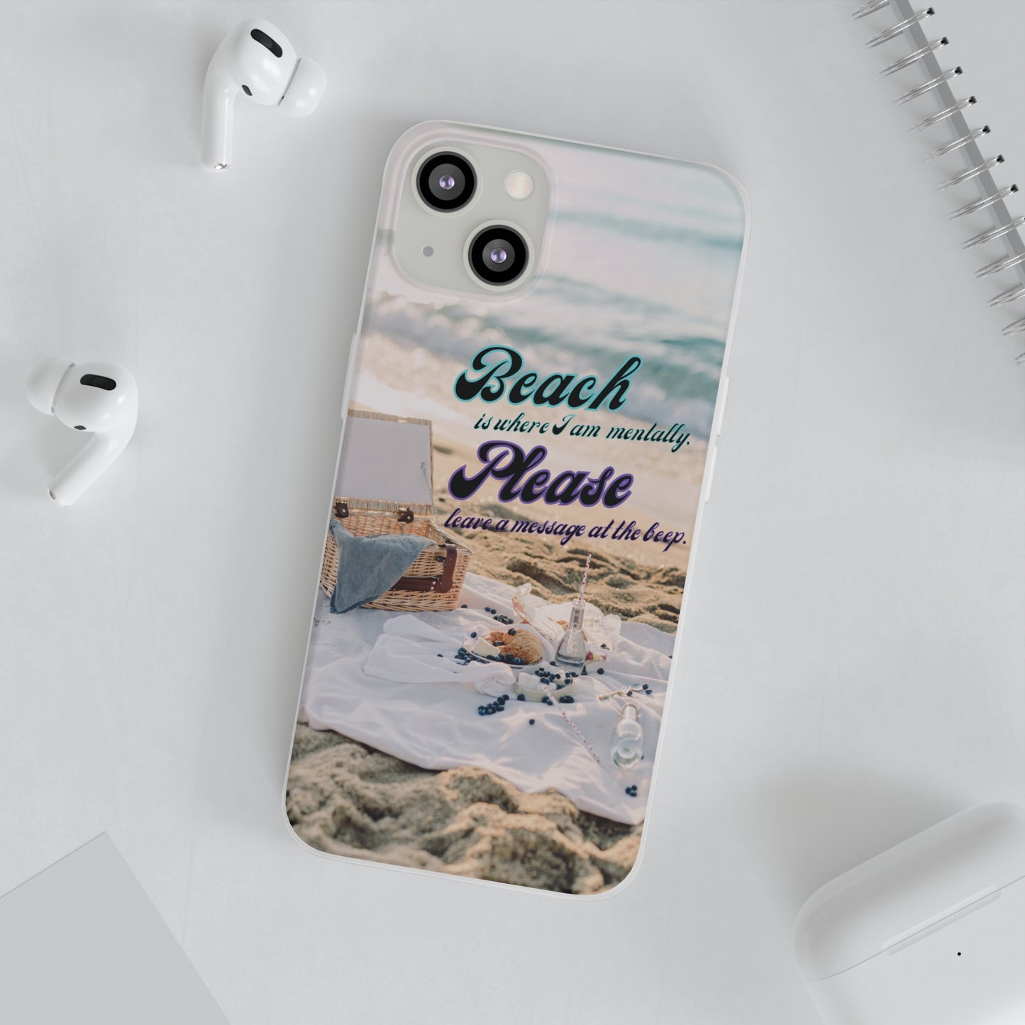 Beach Please Flexi Phone Case