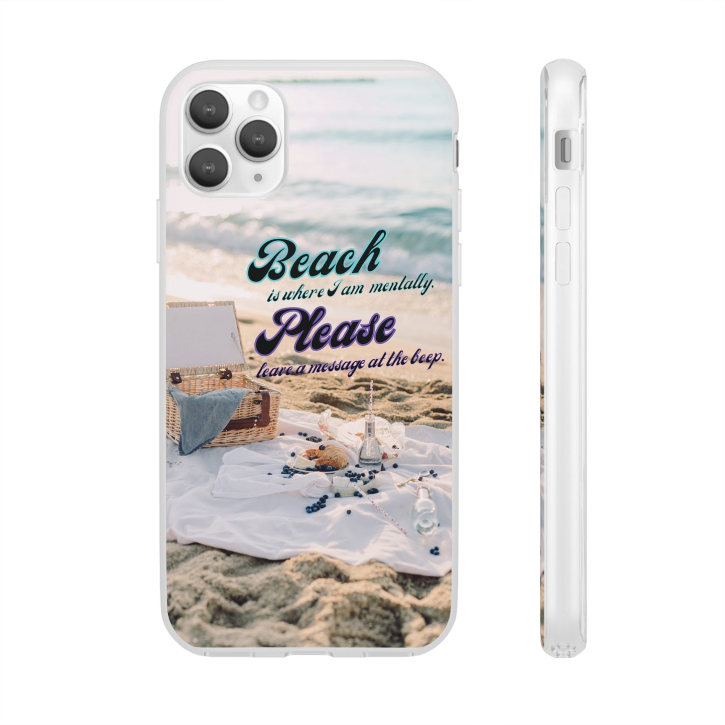 Beach Please Flexi Phone Case