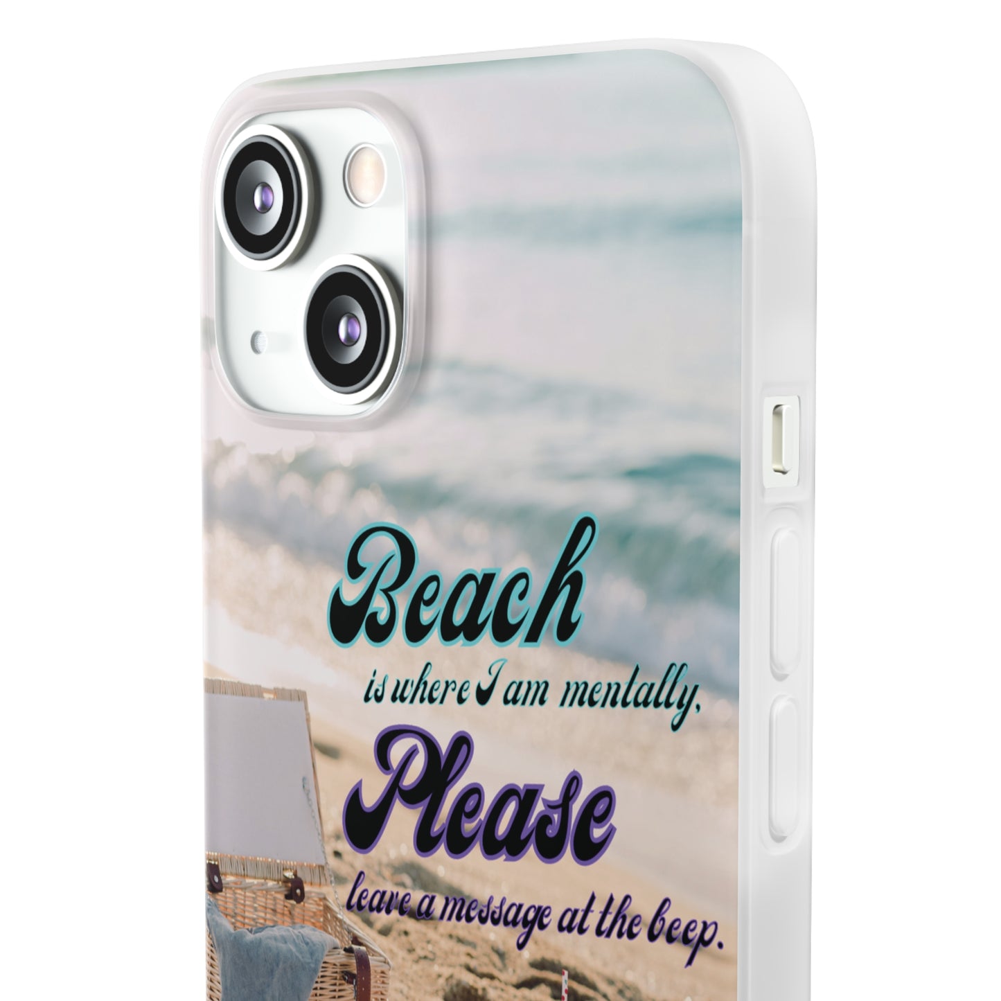 Beach Please Flexi Phone Case