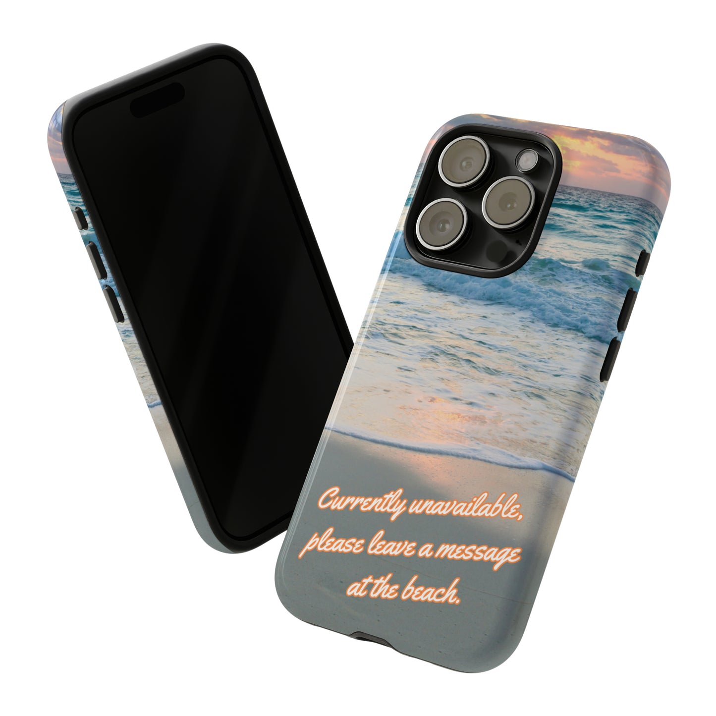 Leave a Message at the Beach Smartphone Tough Case