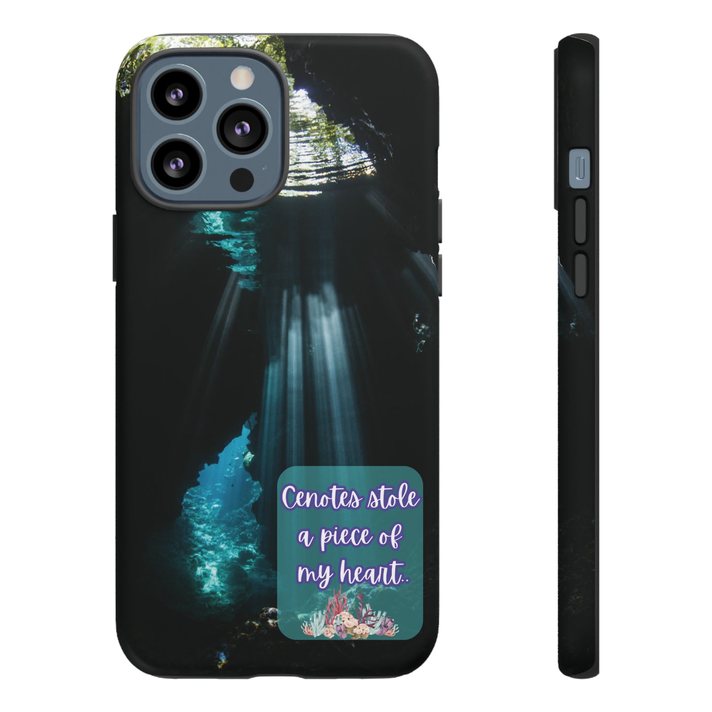 Cenote Hearts Tough Phone Case