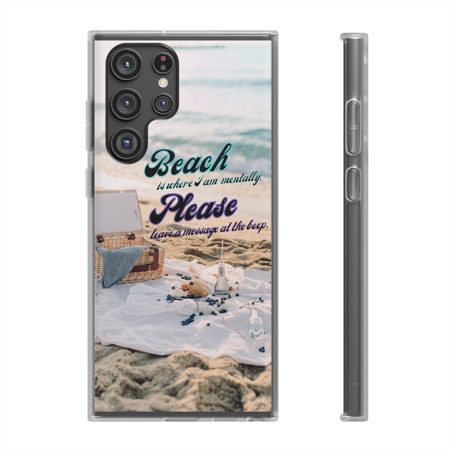 Beach Please Flexi Phone Case