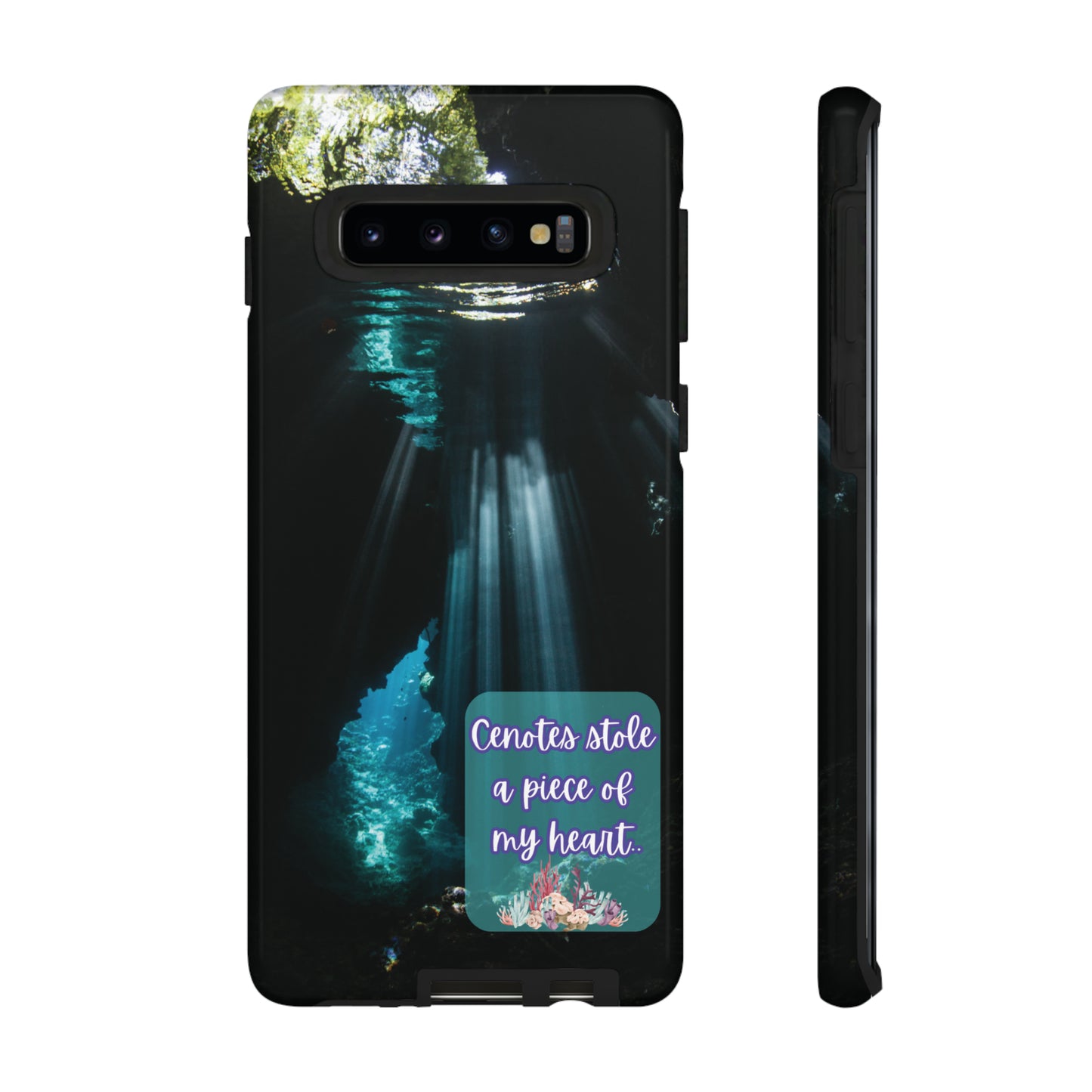 Cenote Hearts Tough Phone Case