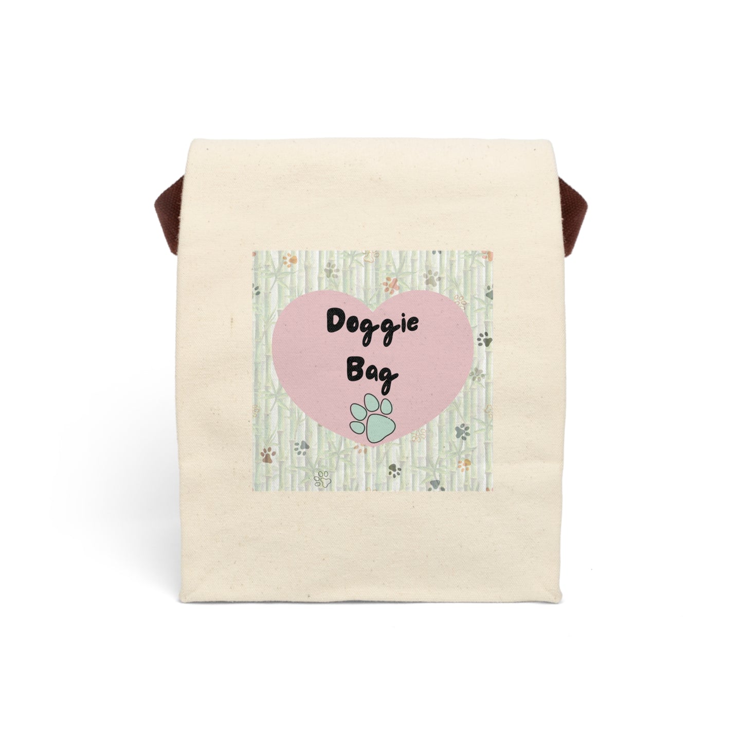 Doggie Bag Canvas Lunch Bag