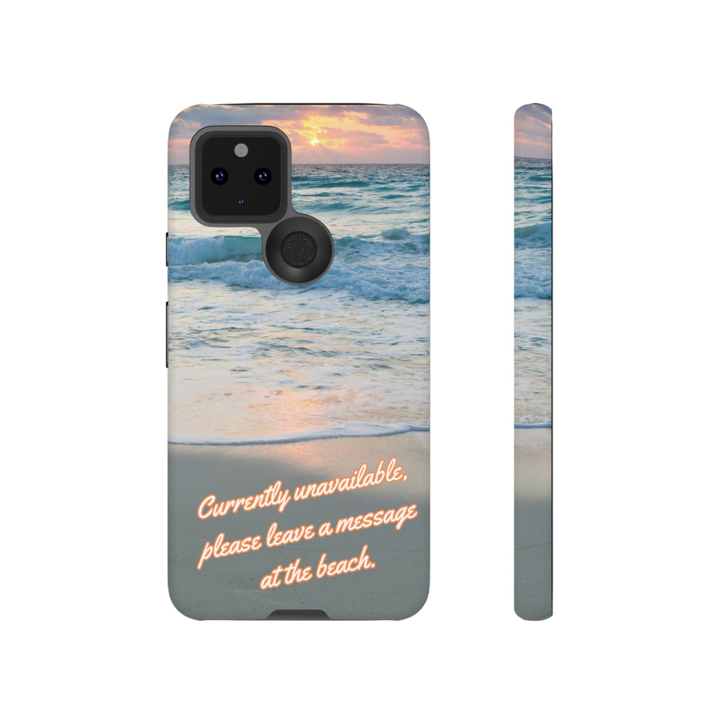 Leave a Message at the Beach Smartphone Tough Case