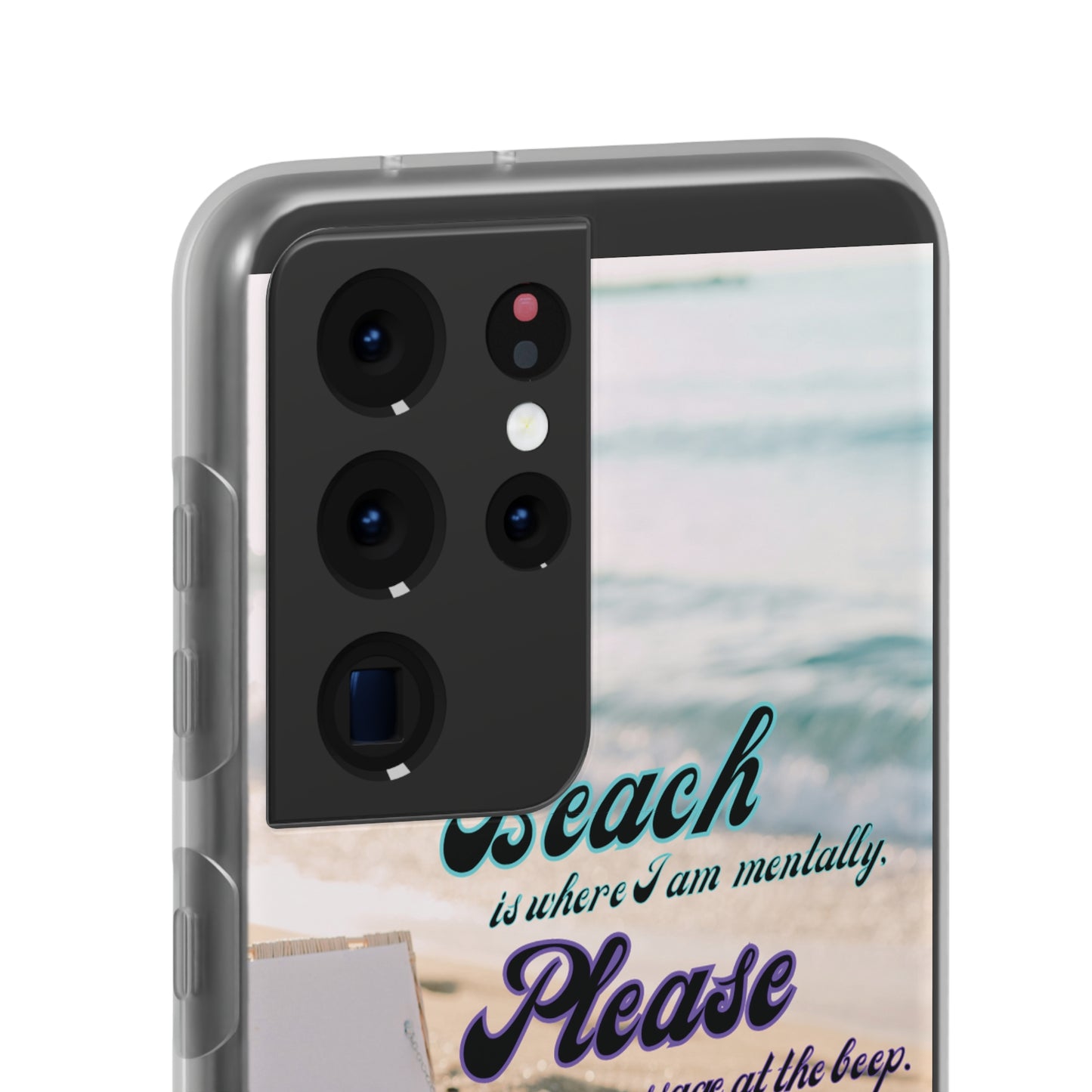 Beach Please Flexi Phone Case