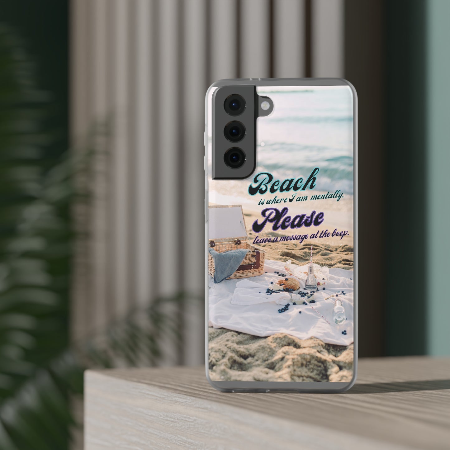 Beach Please Flexi Phone Case