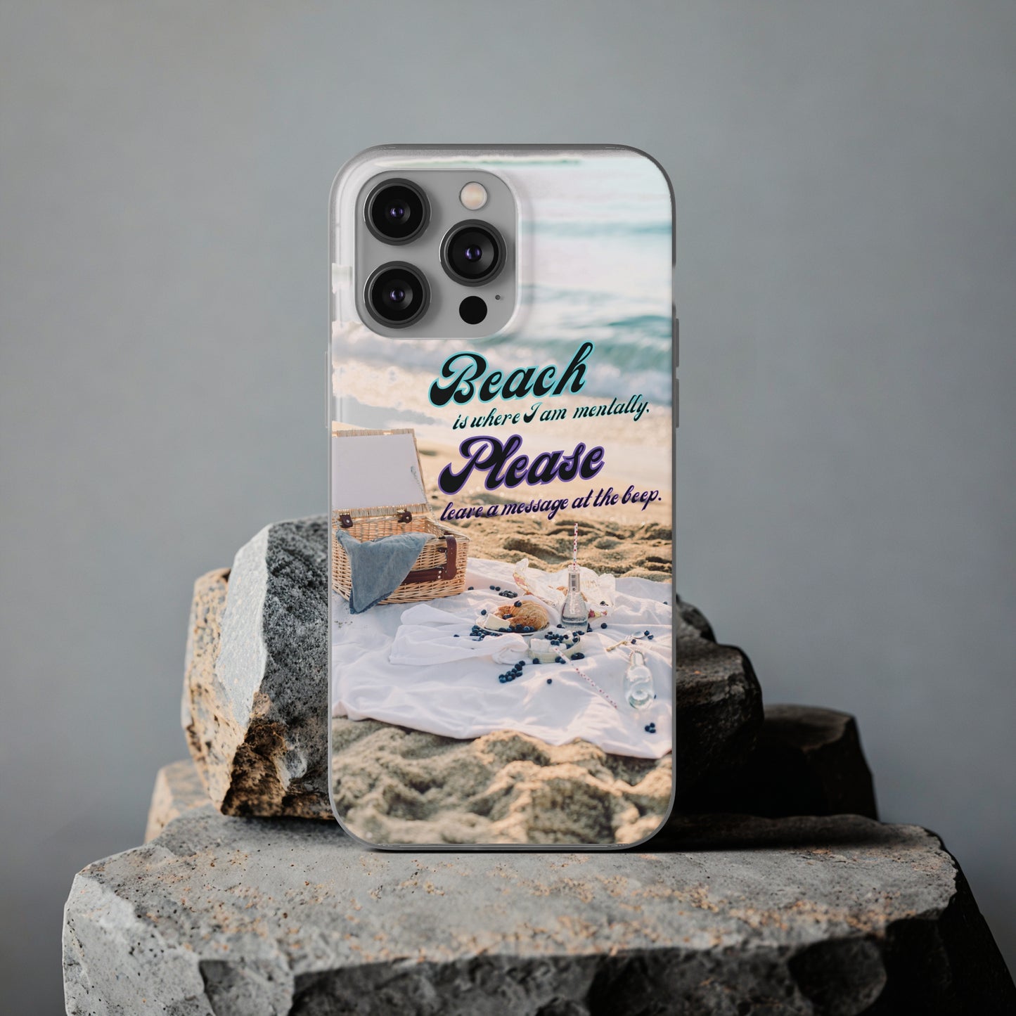 Beach Please Flexi Phone Case