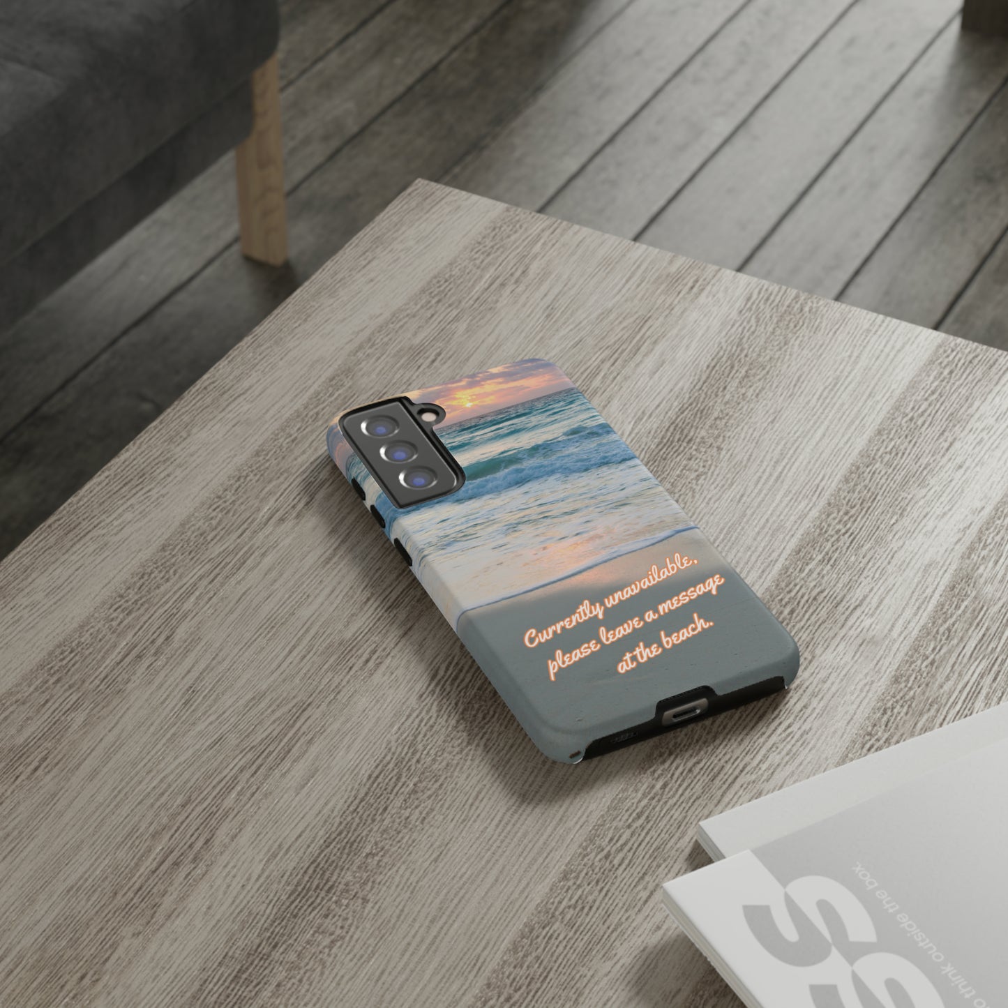 Leave a Message at the Beach Smartphone Tough Case