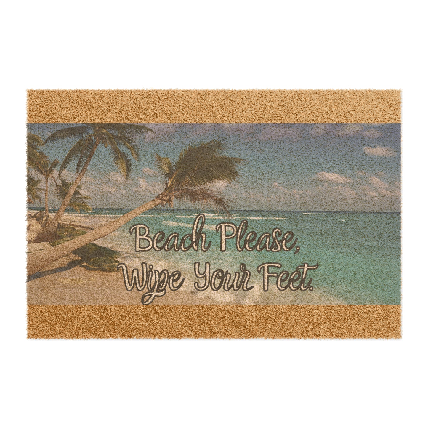 Beach Please Doormat