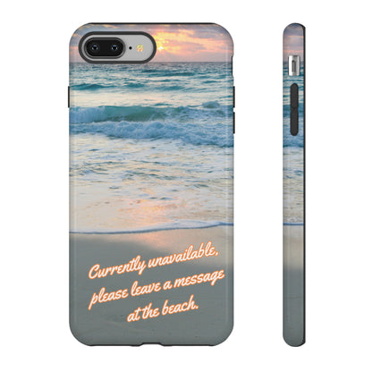 Leave a Message at the Beach Smartphone Tough Case