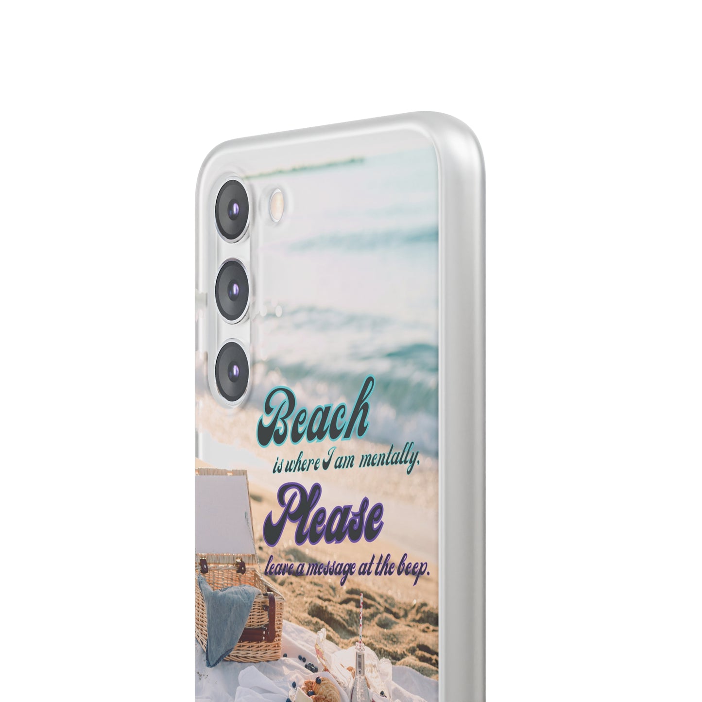 Beach Please Flexi Phone Case