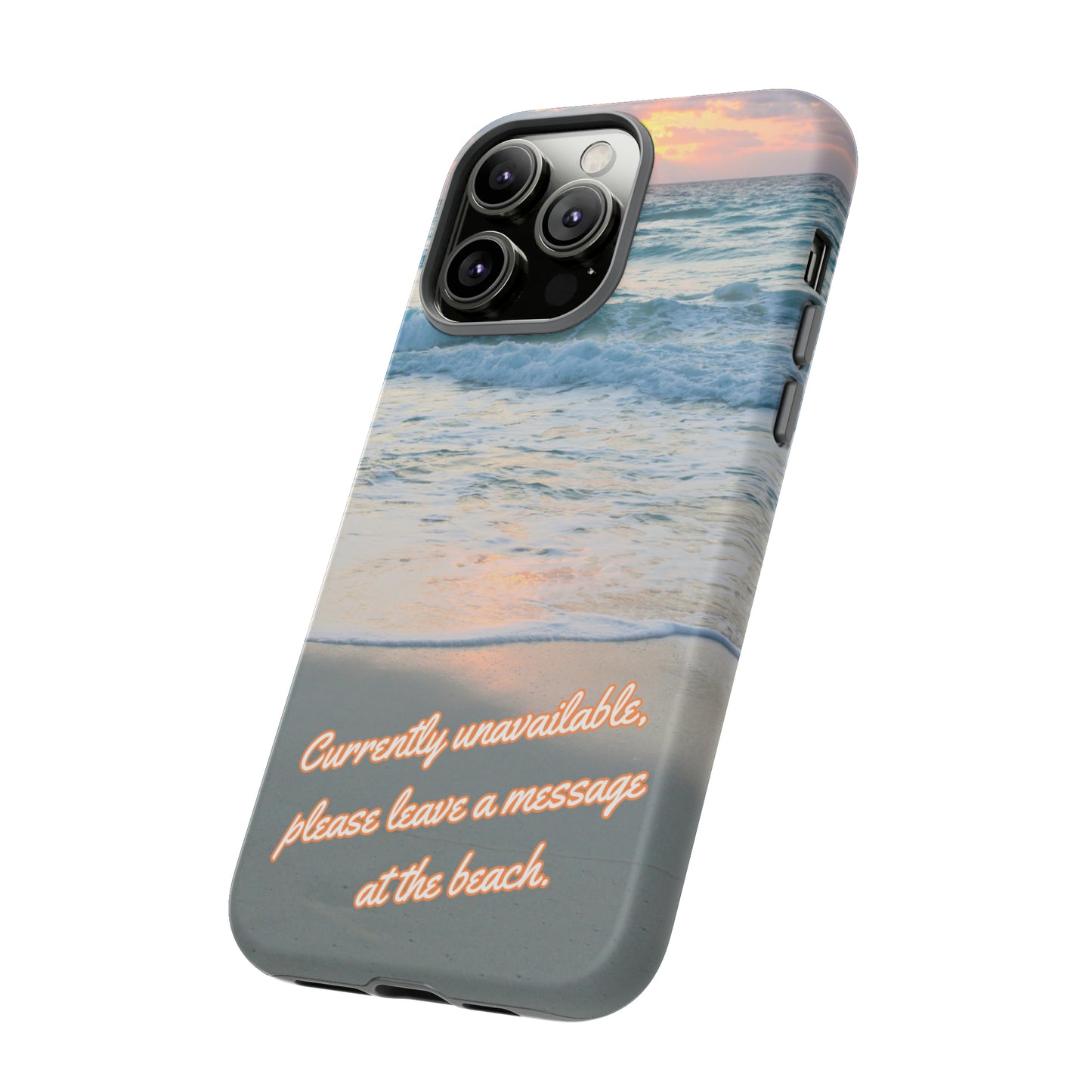 Leave a Message at the Beach Smartphone Tough Case