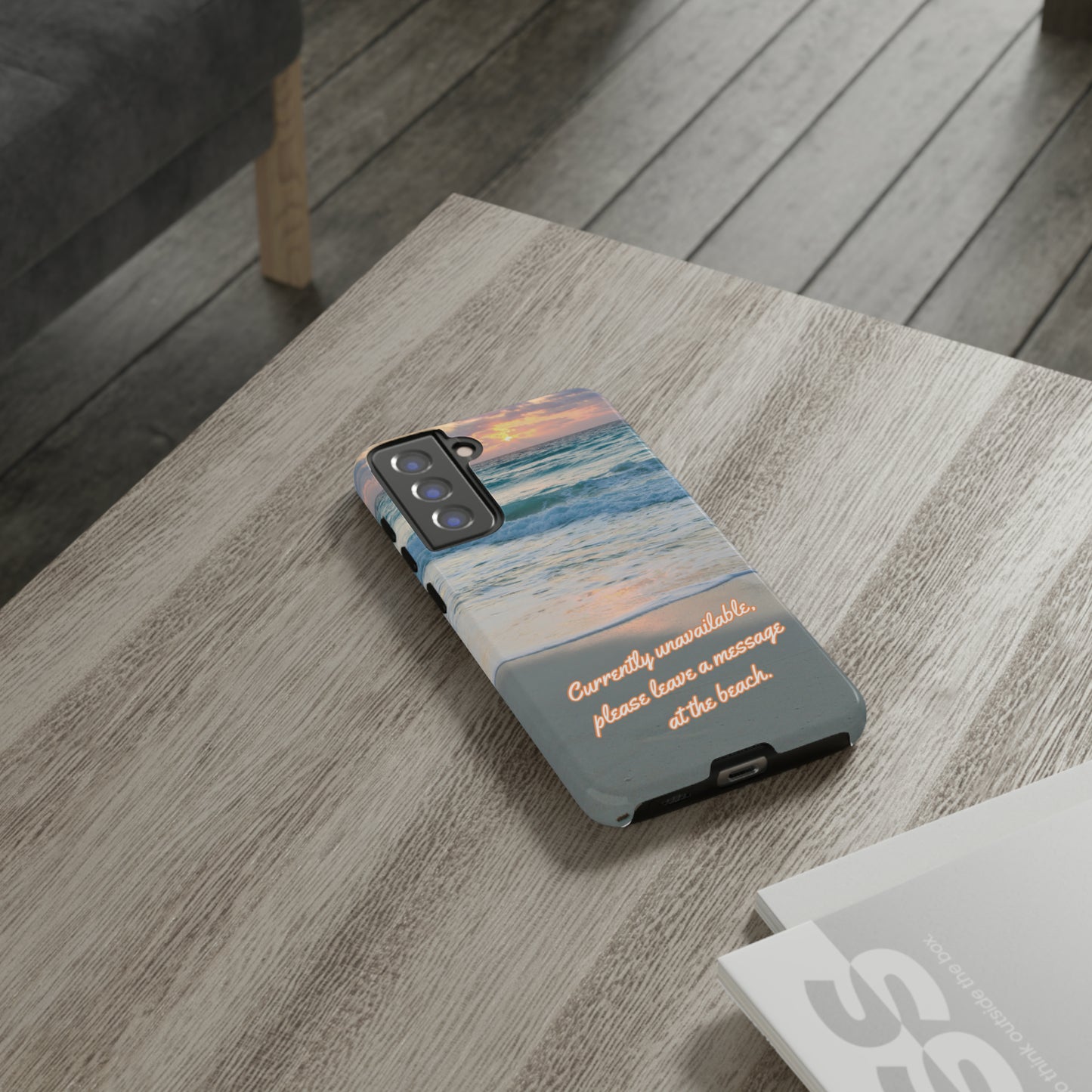 Leave a Message at the Beach Smartphone Tough Case