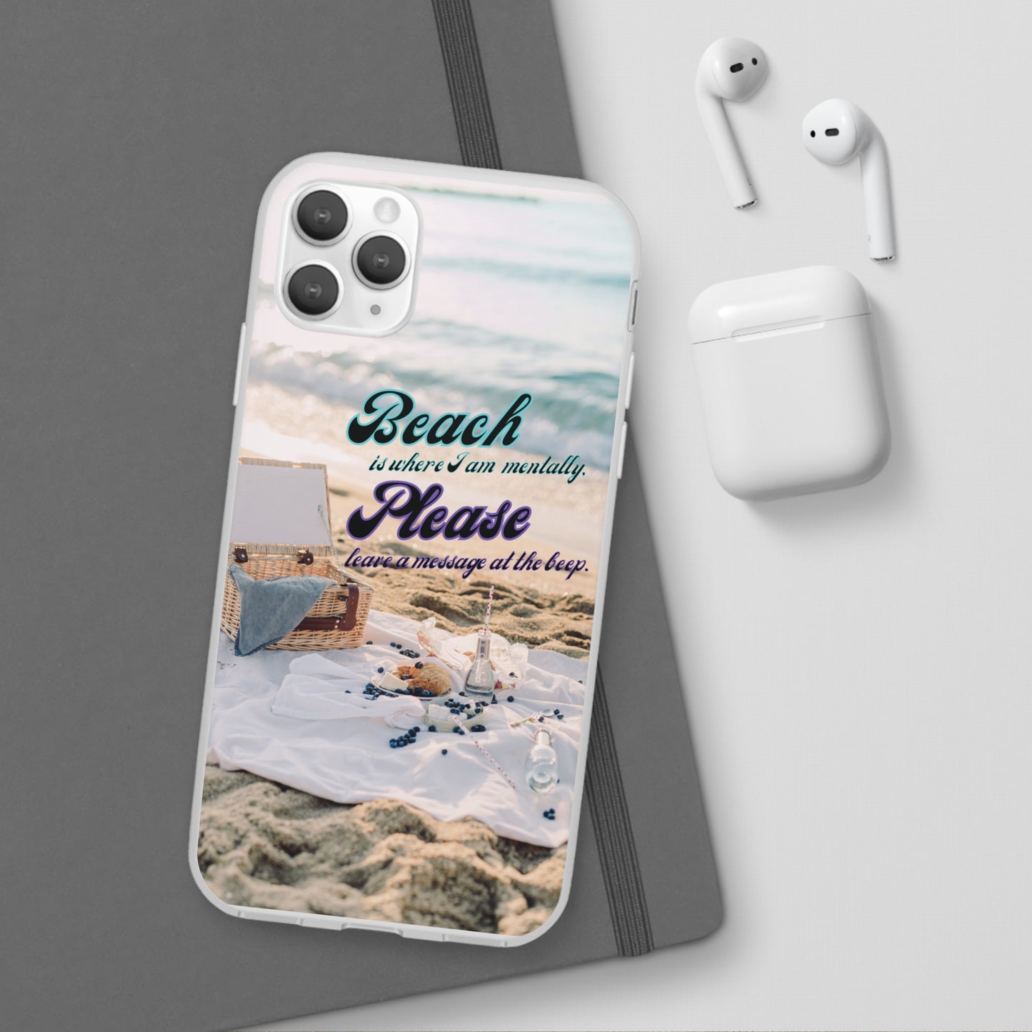 Beach Please Flexi Phone Case