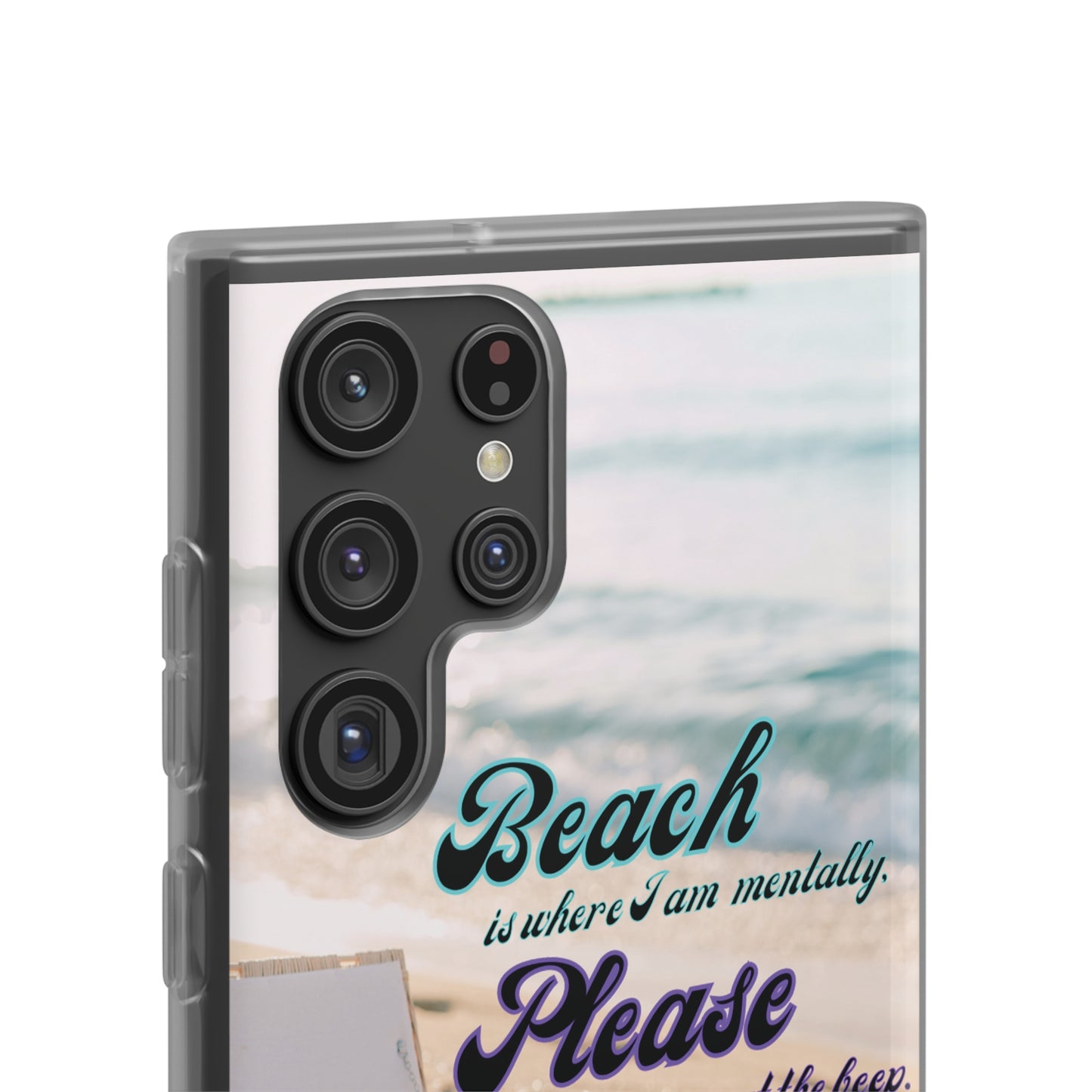 Beach Please Flexi Phone Case