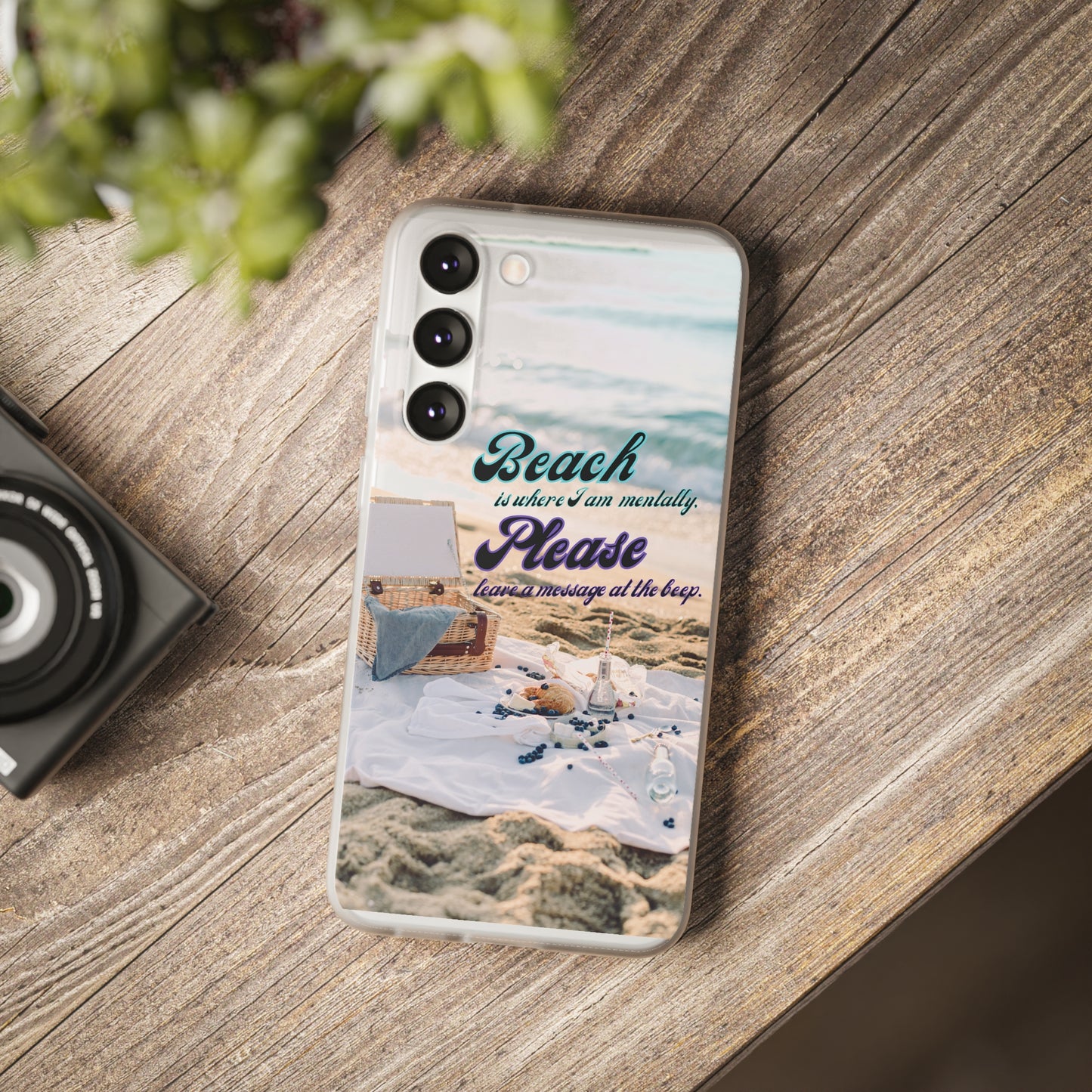 Beach Please Flexi Phone Case