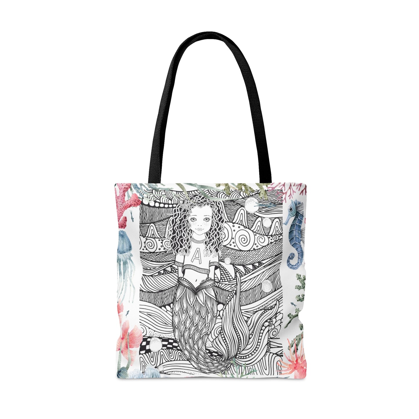 Mini Mermaid Tote Bag