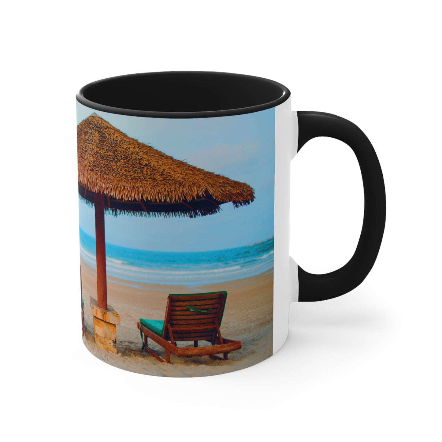 Just Breathe Beach 11oz Ceramic Mug