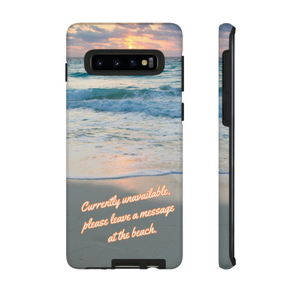 Leave a Message at the Beach Smartphone Tough Case