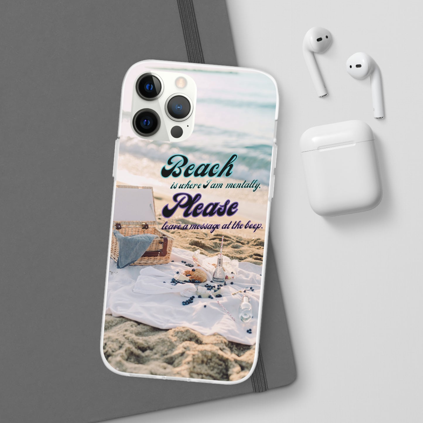 Beach Please Flexi Phone Case