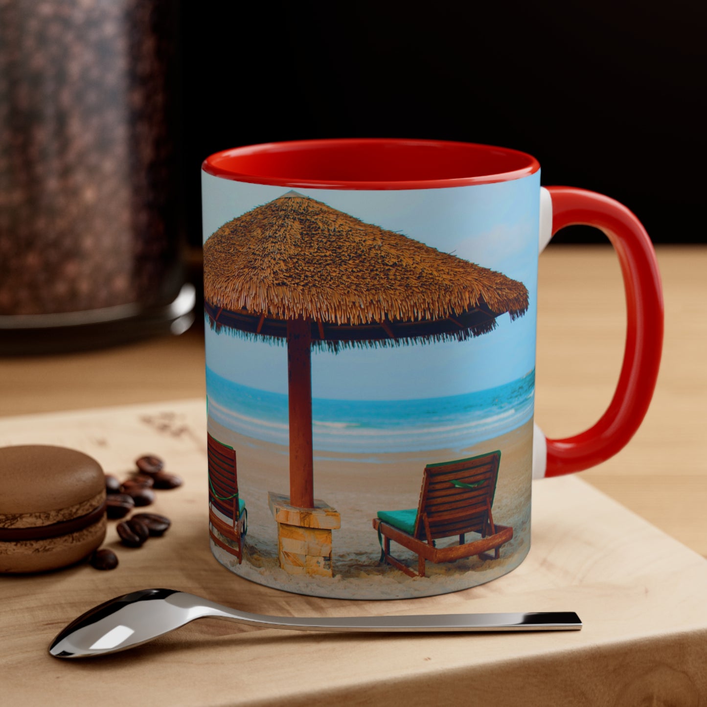 Just Breathe Beach 11oz Ceramic Mug