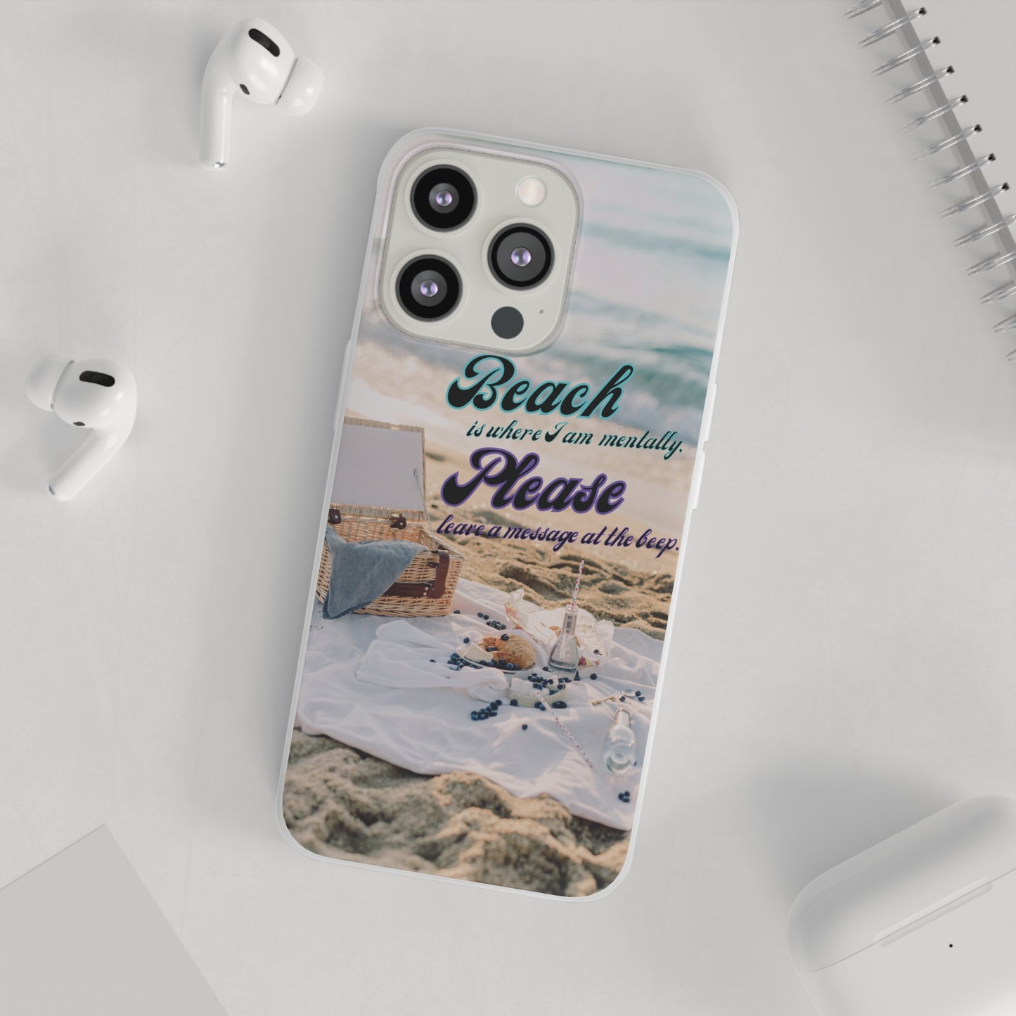 Beach Please Flexi Phone Case