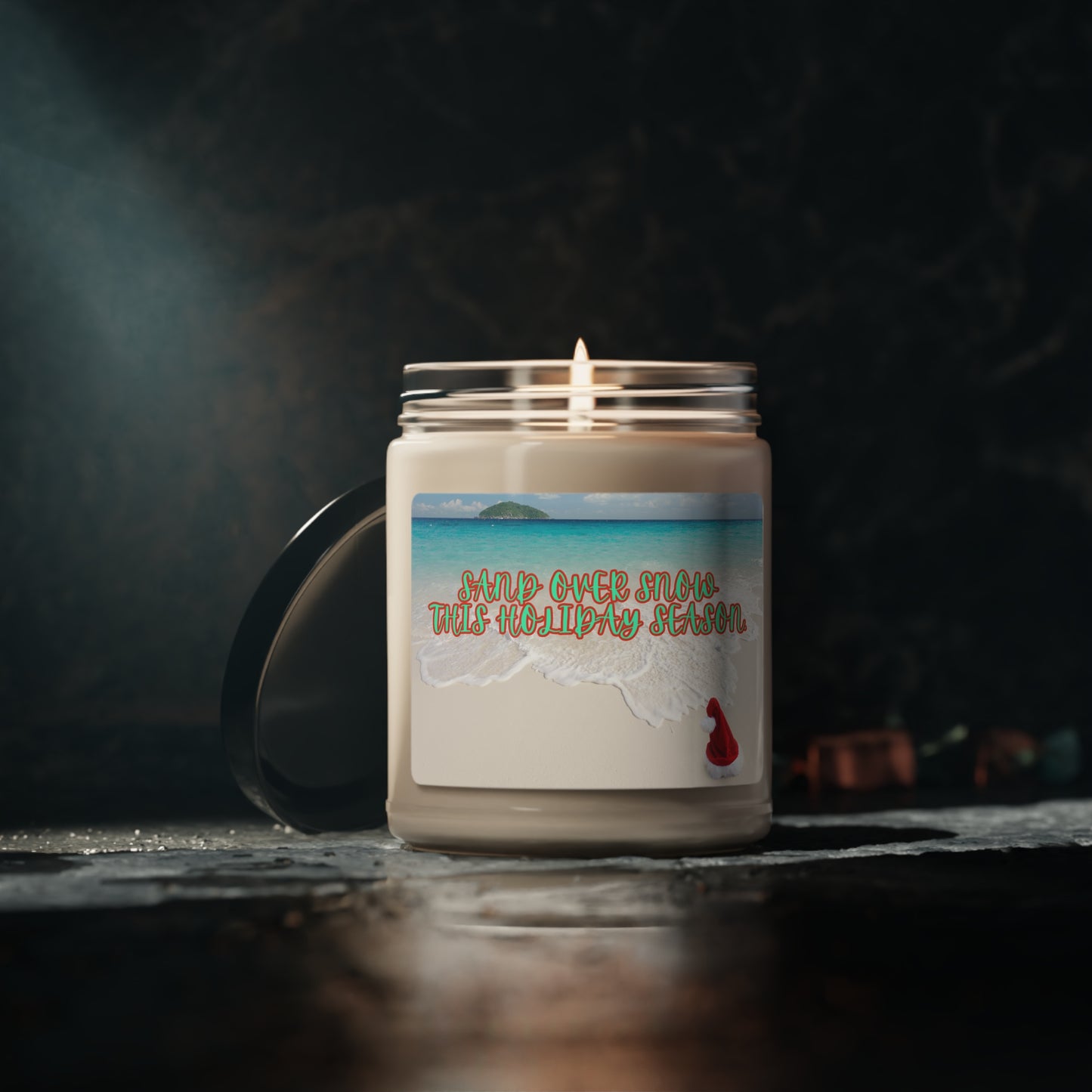 Sand Over Snow Holidays 9oz Soy Candle