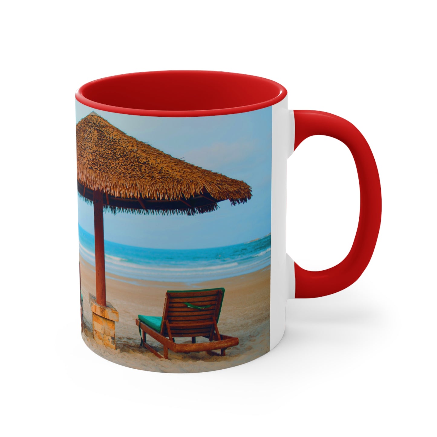 Just Breathe Beach 11oz Ceramic Mug