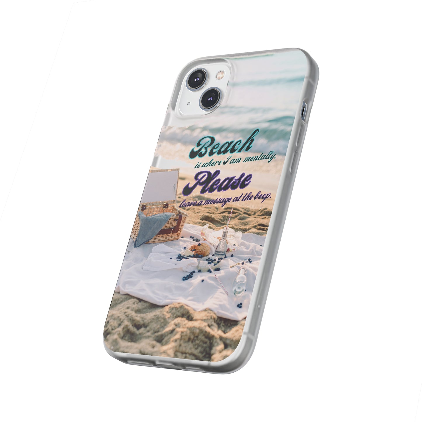 Beach Please Flexi Phone Case