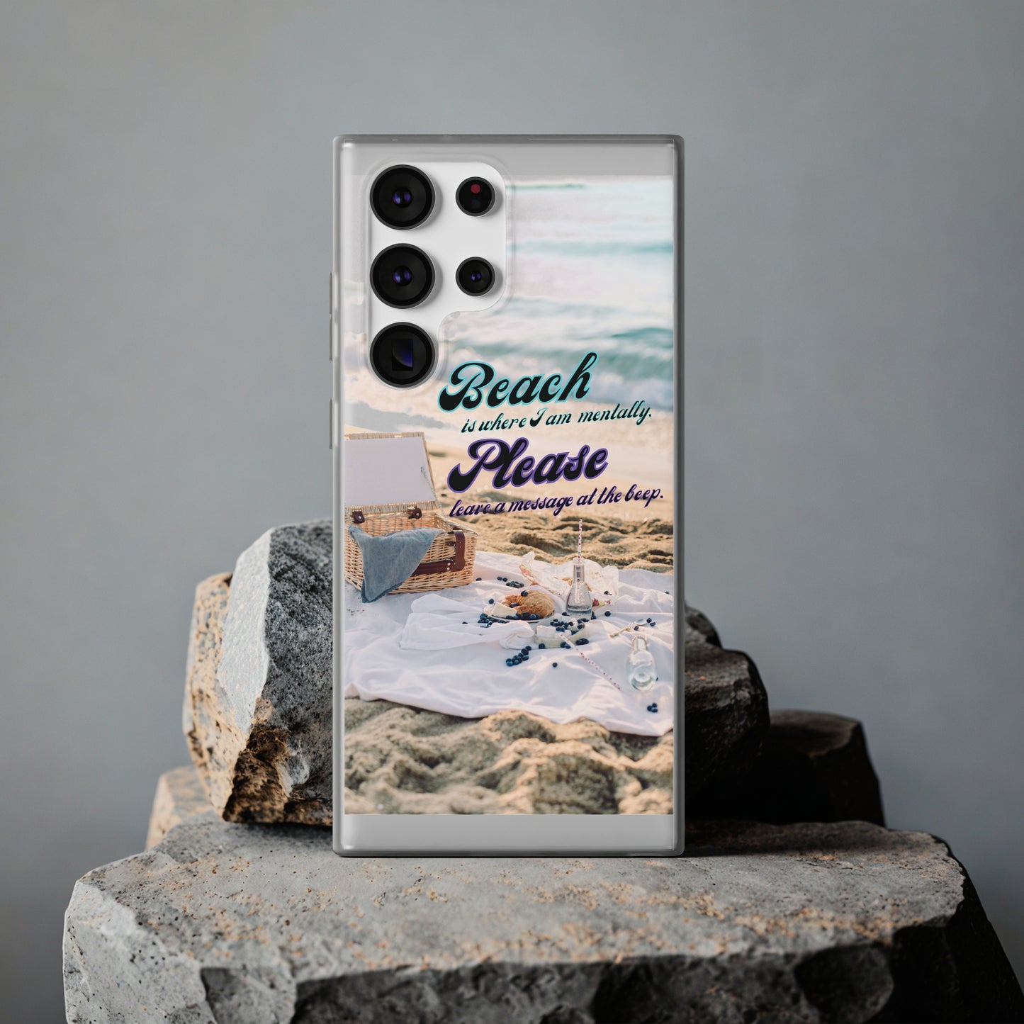 Beach Please Flexi Phone Case