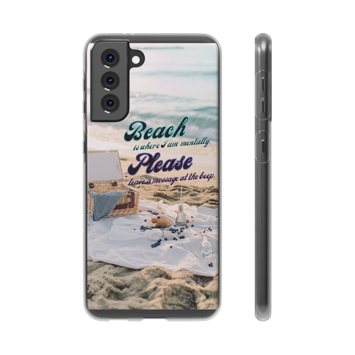 Beach Please Flexi Phone Case