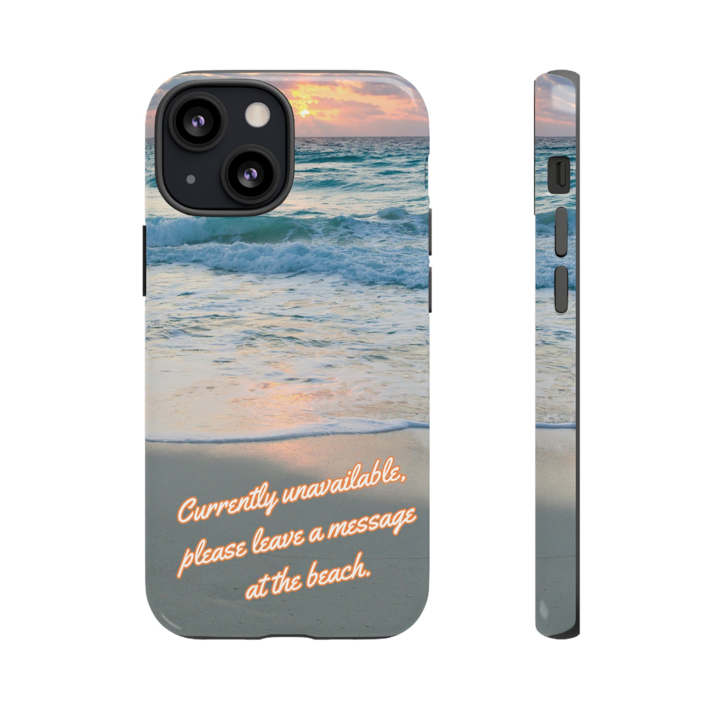 Leave a Message at the Beach Smartphone Tough Case