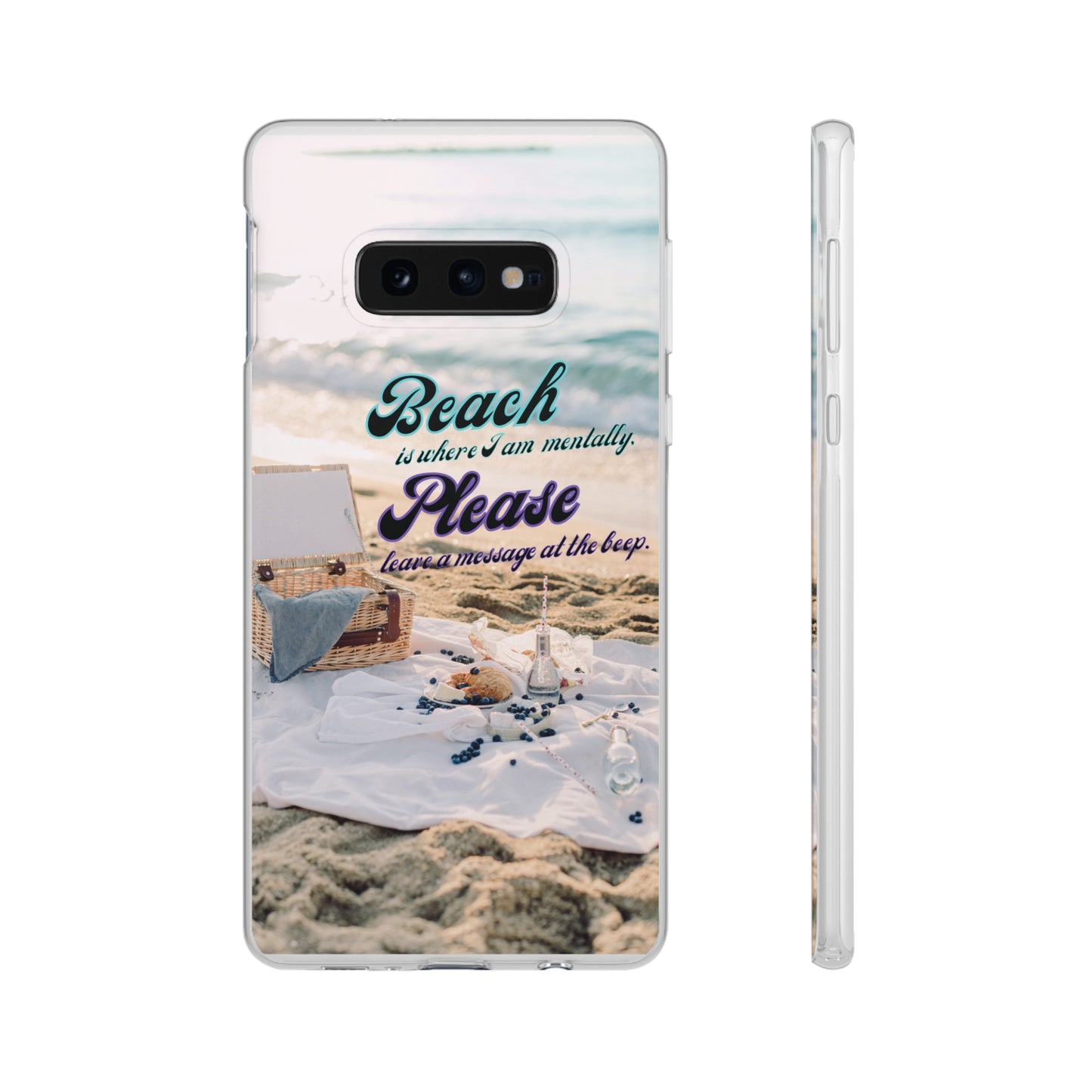 Beach Please Flexi Phone Case