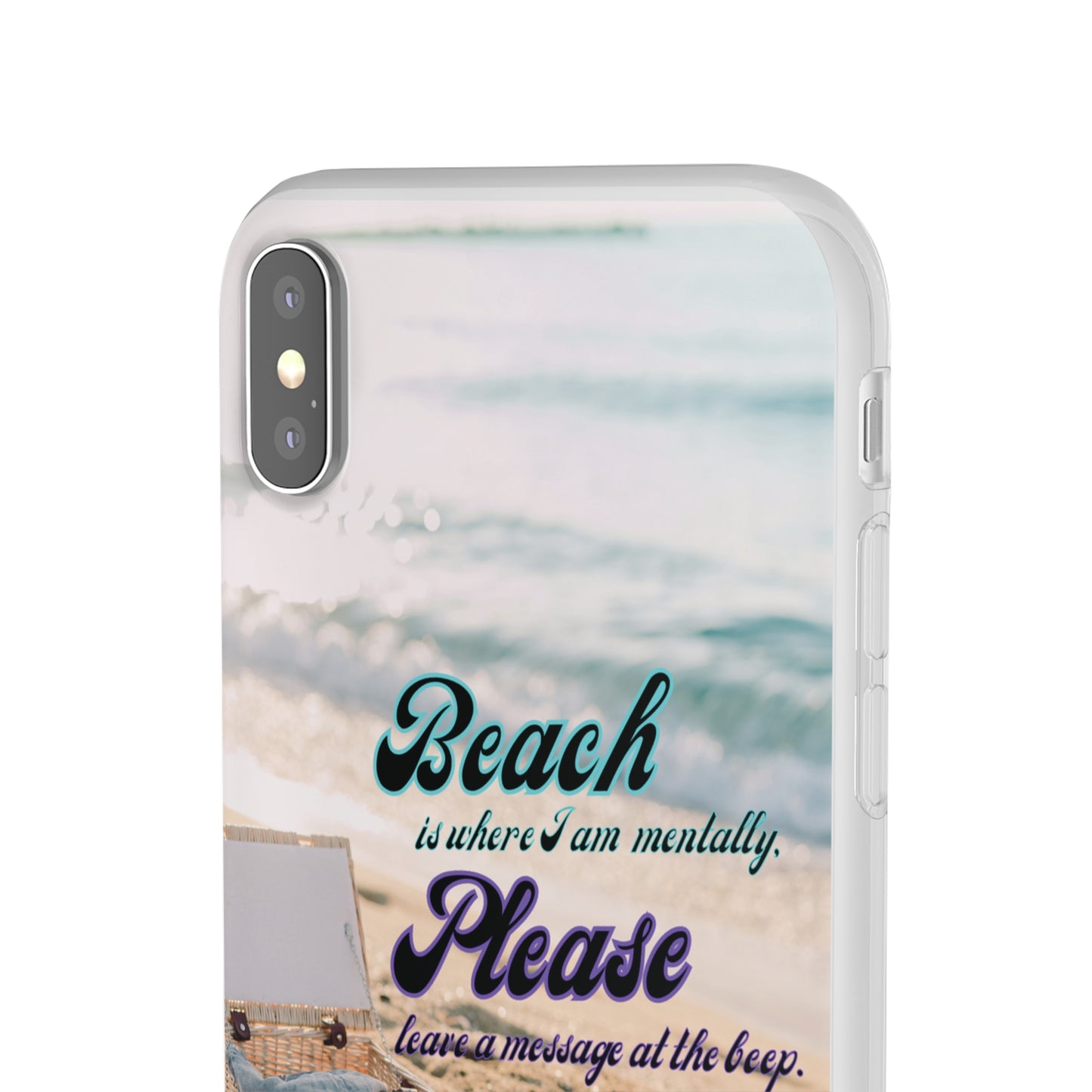 Beach Please Flexi Phone Case