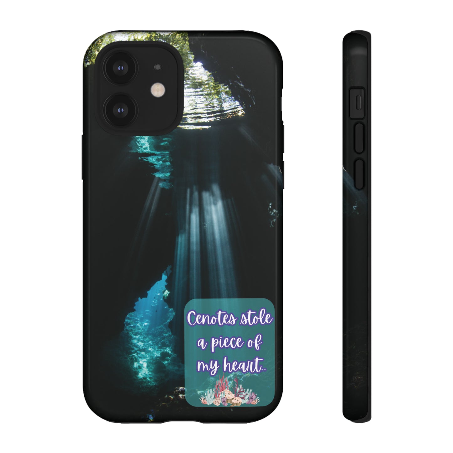 Cenote Hearts Tough Phone Case