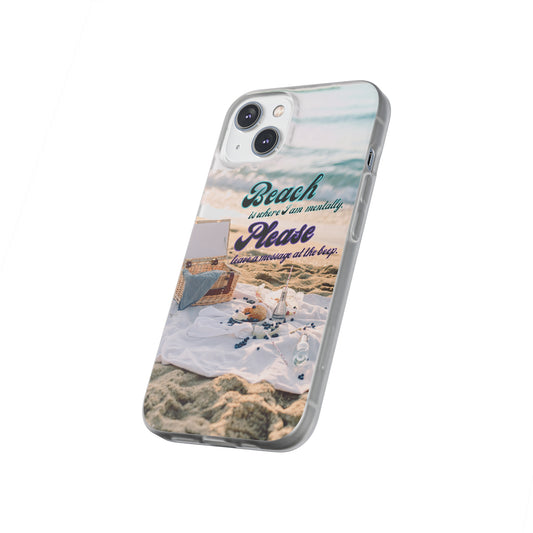 Beach Please Flexi Phone Case