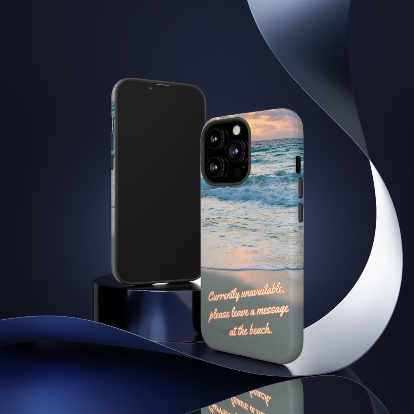 Leave a Message at the Beach Smartphone Tough Case