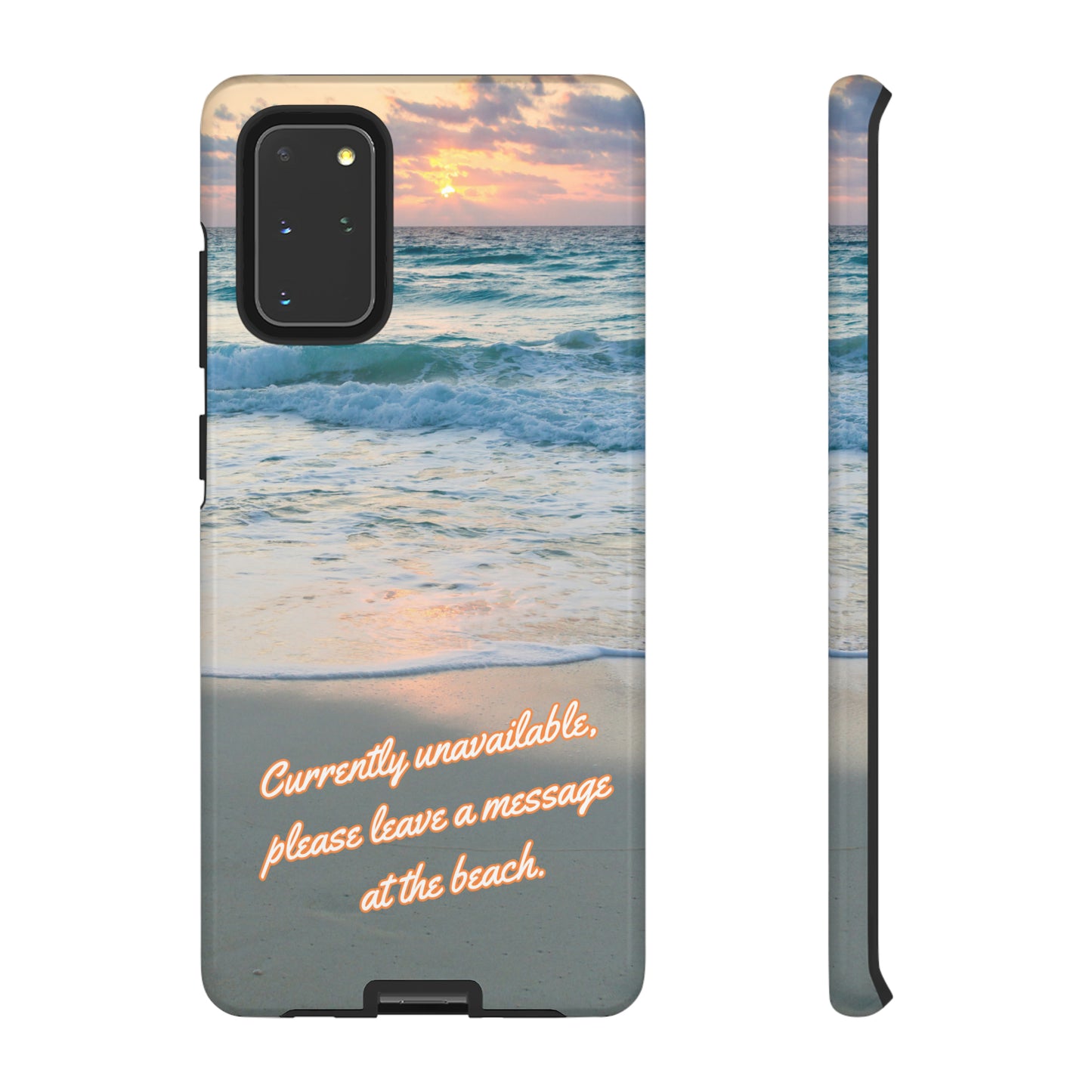 Leave a Message at the Beach Smartphone Tough Case