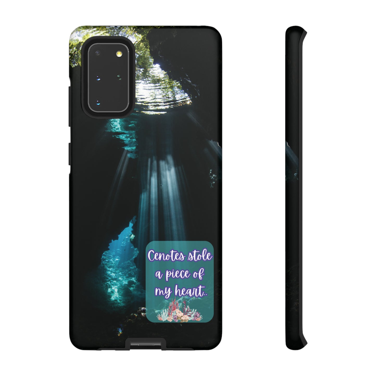 Cenote Hearts Tough Phone Case