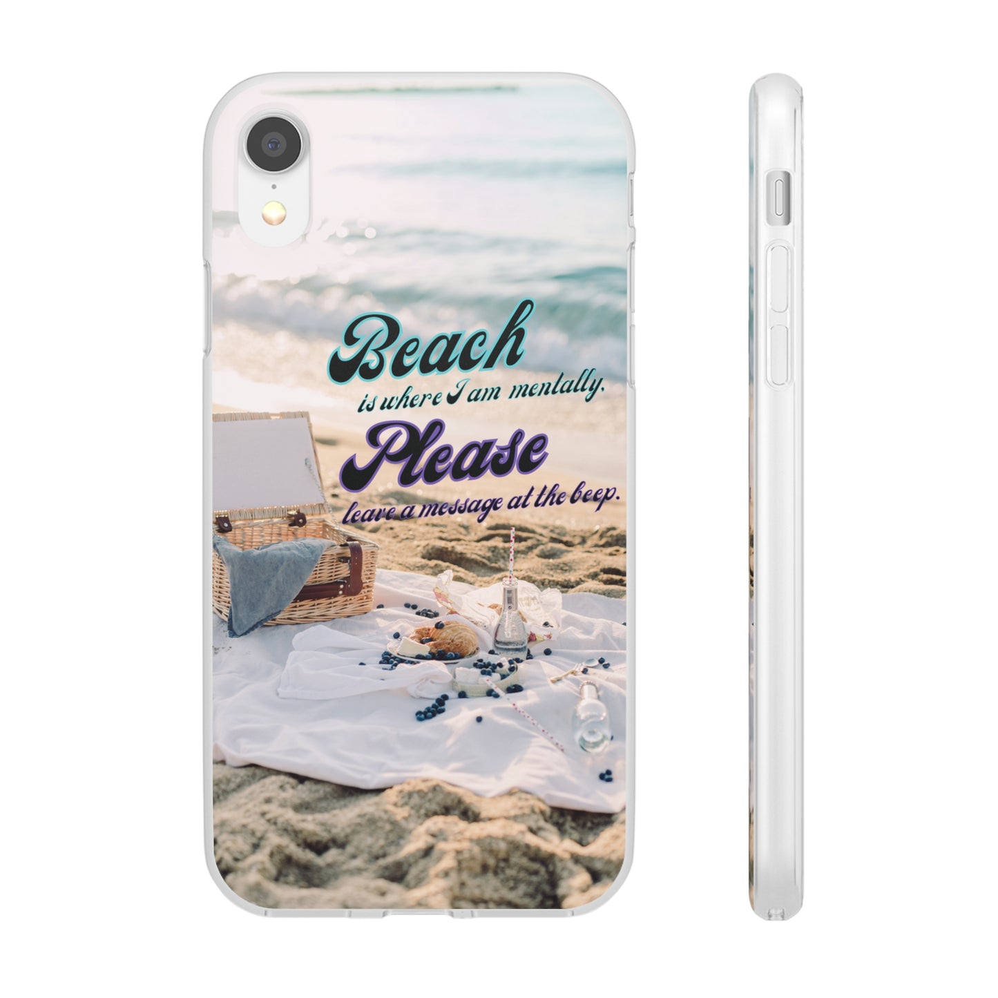 Beach Please Flexi Phone Case