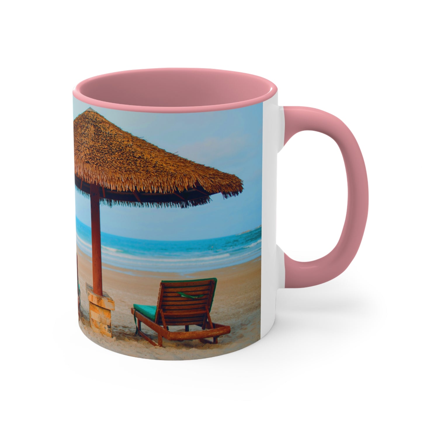 Just Breathe Beach 11oz Ceramic Mug