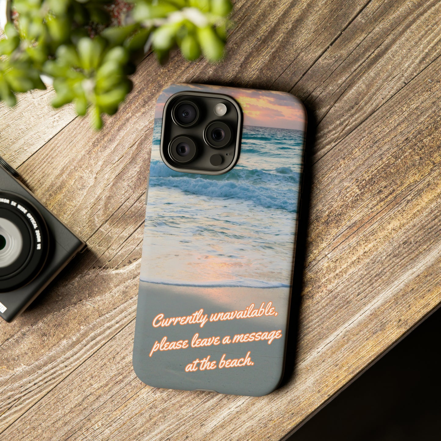 Leave a Message at the Beach Smartphone Tough Case