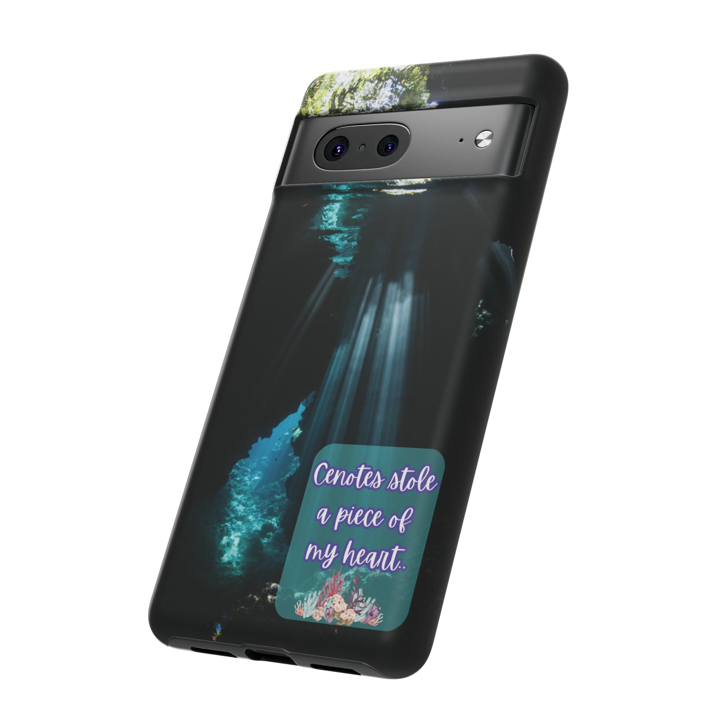 Cenote Hearts Tough Phone Case